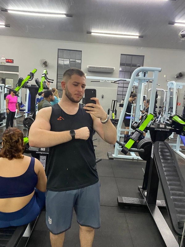 Bruno antes da transformação
